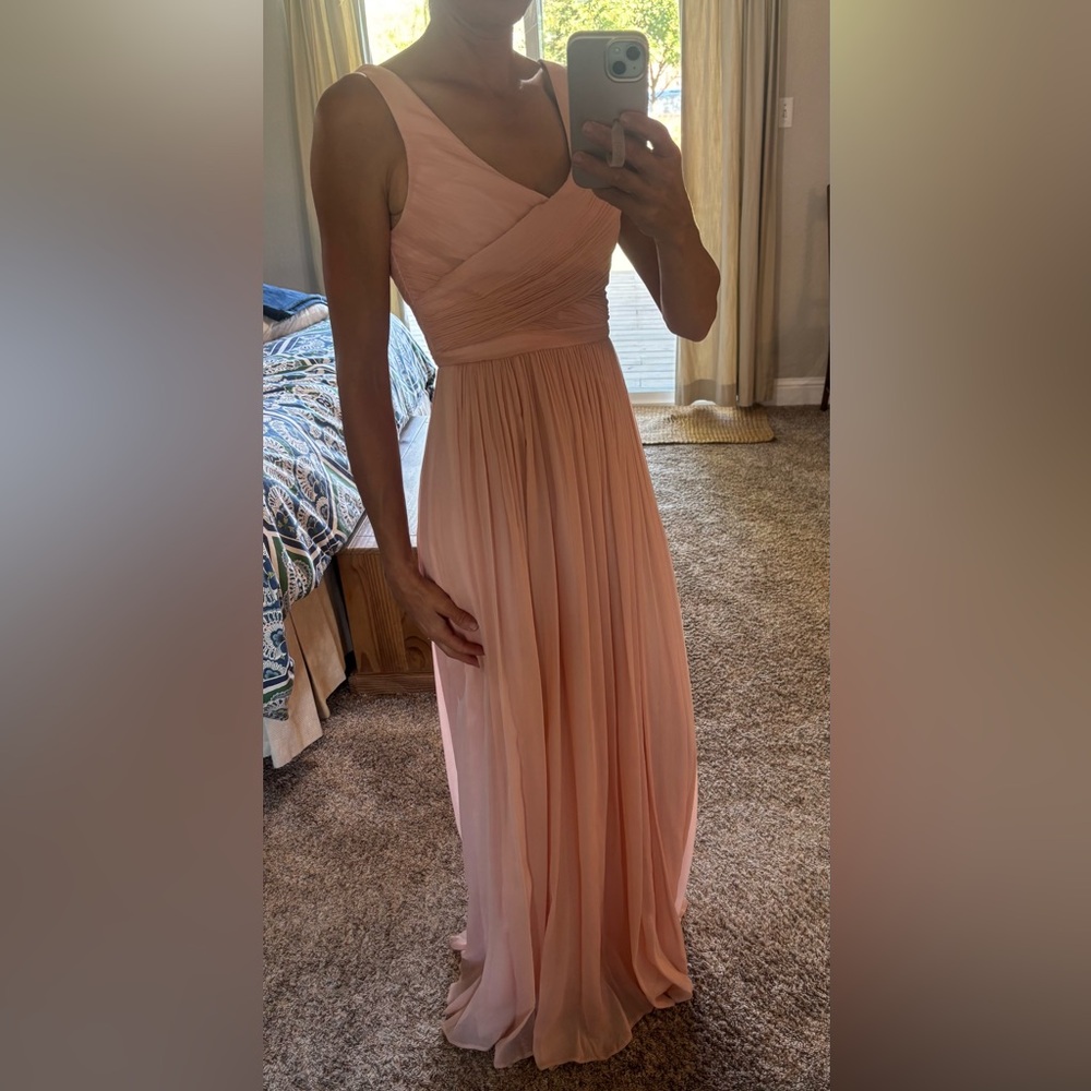JCrew Pink Sleeveless bridesmaid dress - Picture 3 of 11